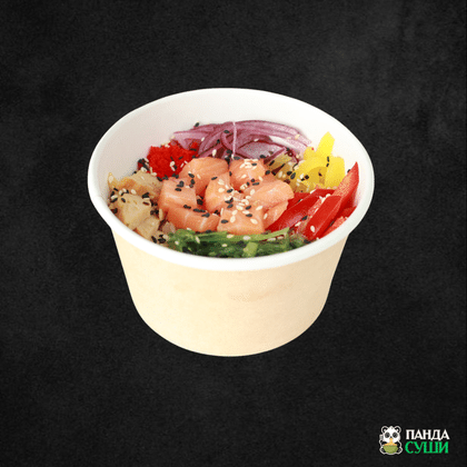 Поке с лососем