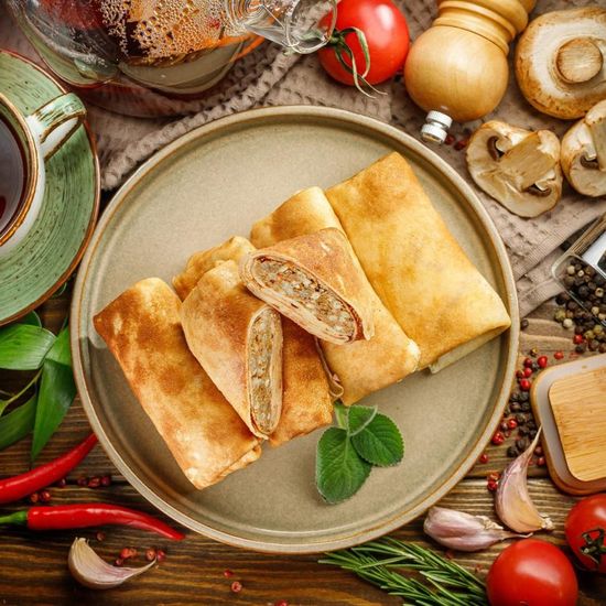 БЛИНЧИКИ С ПЕЧЕНЬЮ