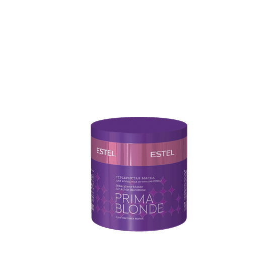 Серебристая маска для холодных оттенков блонд PRIMA BLONDE
