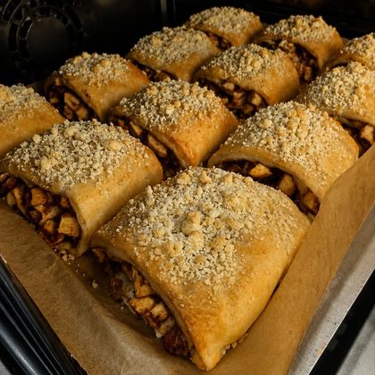 Штрудель с яблоками