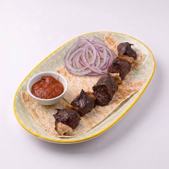 Печень с курдюком