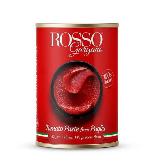 Томатная паста Rosso Gargano Paste двойной концентрации, 800 г