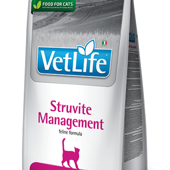 Farmina Vet Life Struvite Management сухой корм для кошек при мочекаменной болезни, 400 г