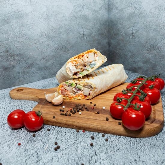 Шаурма мини «Кавказская» со свининой