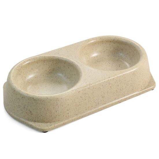 Triol Natural миска из бамбука двойная, 2×0,18 л