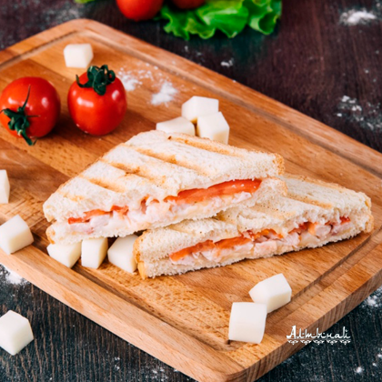 Сэндвич с курицей и сыром