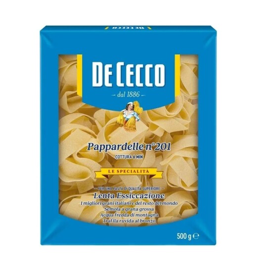 Паста «De Cecco №201 Паппарделле»