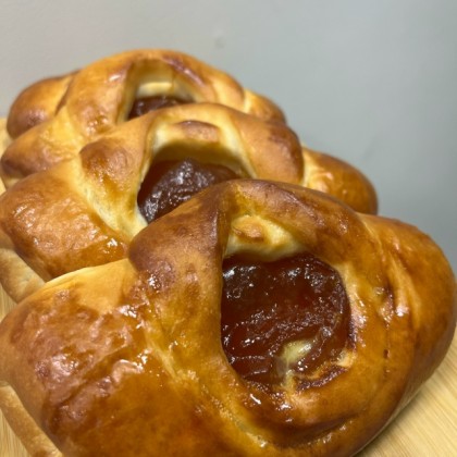 Лодочка с грушевым джемом