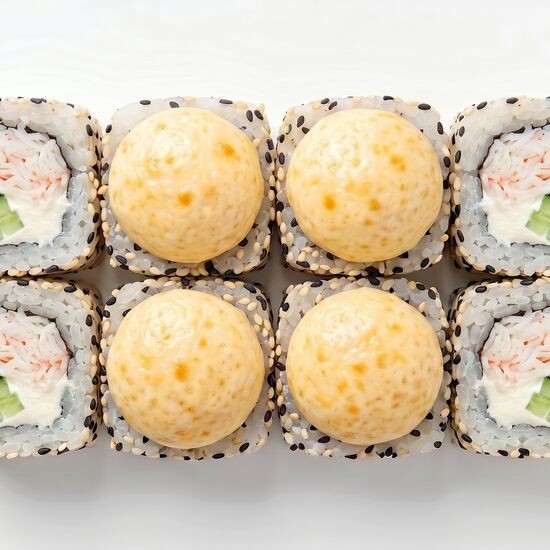 Хот кунжутный с крабом