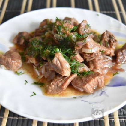 Поджарка из свинины