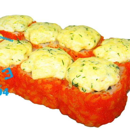 Запечённый ролл «Калифорния» с лососем