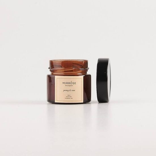 Ароматическая свеча из кокосового воска в стекле (100ml) Flowers & spices (Цветы и Специи)