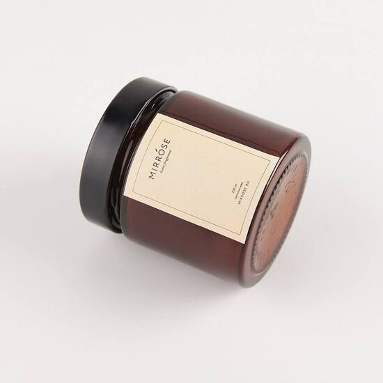 Ароматическая свеча из кокосового воска в стекле (50ml) Peony and rose (Пион и роза)