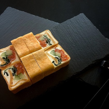 Ролл «Тортилья с лососем»