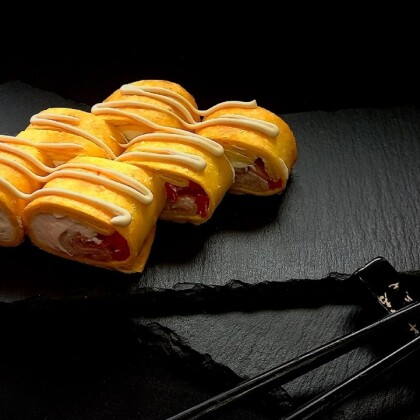 Ролл «Мексика с беконом»