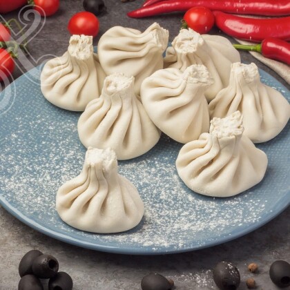 Хинкали из курицы заморозка