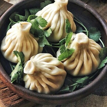 Хинкали из курицы