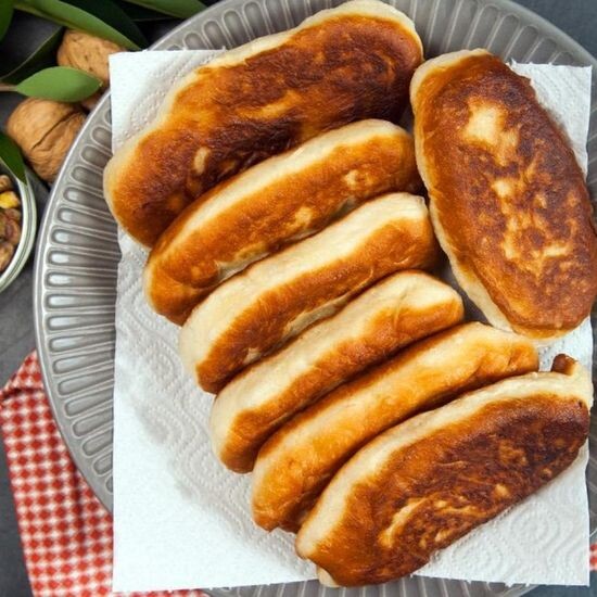 Пирожки жаренные