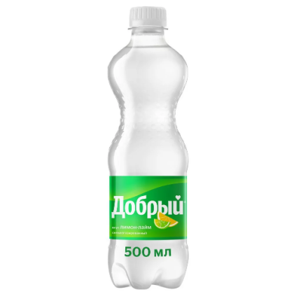 Напиток «Добрый» лимон-лайм 0,5л.