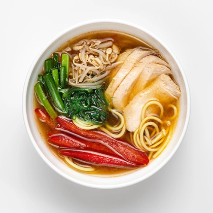 Рамен с курицей