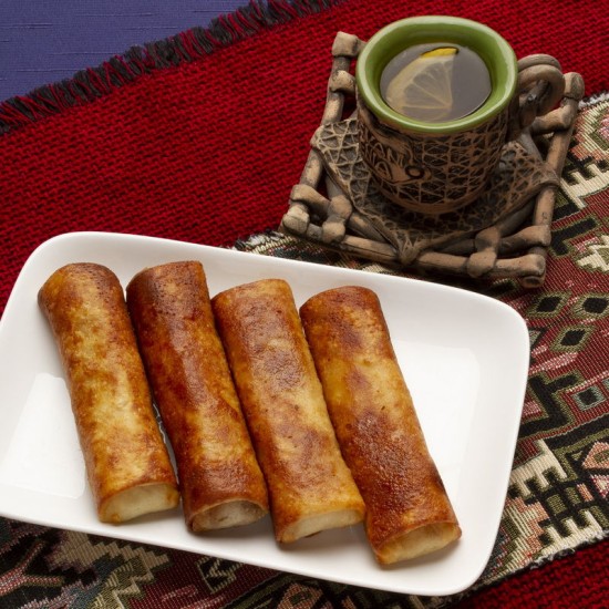 Блинчики фаршированные  мясом