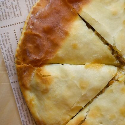 Пирог с Курицей и Грибами