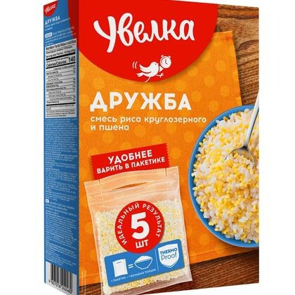 Крупа Дружба 5*80, Увелка