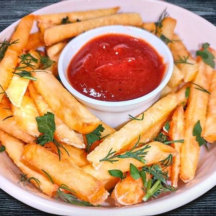 Картофель Фри с фирменным соусом