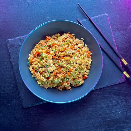 Рис с курицей