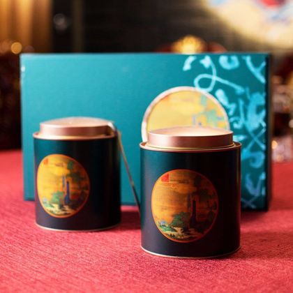(2) Подарочный набор "Те Гуань Инь & Цзинь Цзюнь Мей" 500 гр.