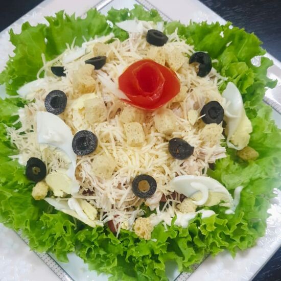 Салат «Цезарь»