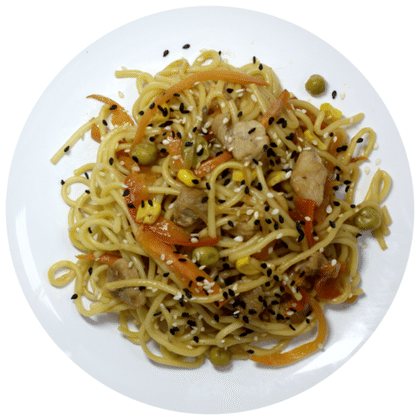Яичная с курицей кимчи