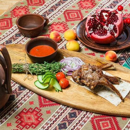Шашлык из бараниной корейки