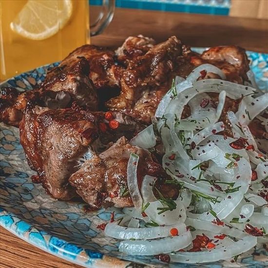 Шашлык из свиной шейки
