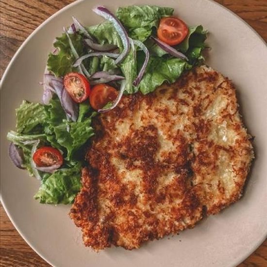 Отбивная из курицы в хрустящей сырной корочке
