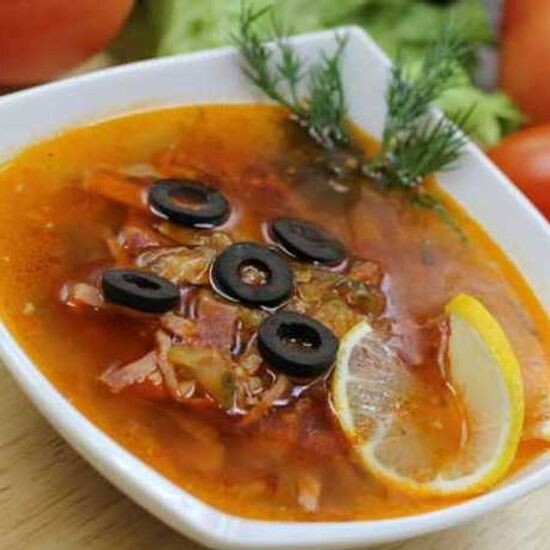 Солянка мясная