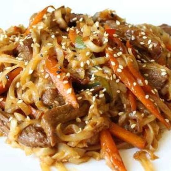 WOK с говядиной