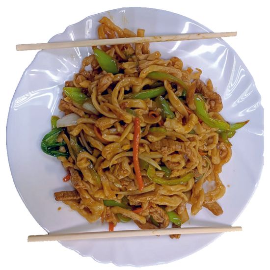 Лапша WOK с курицей