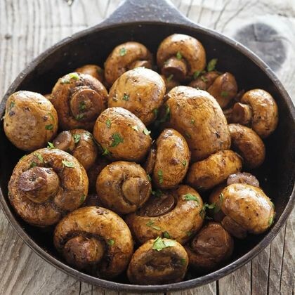 Запеченные шампиньоны