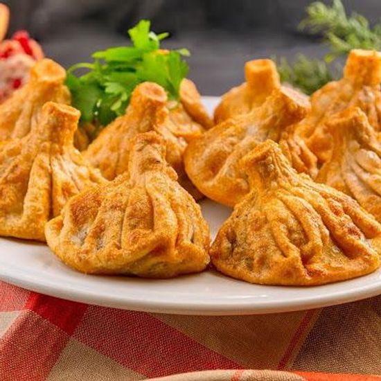 Хинкали жареные