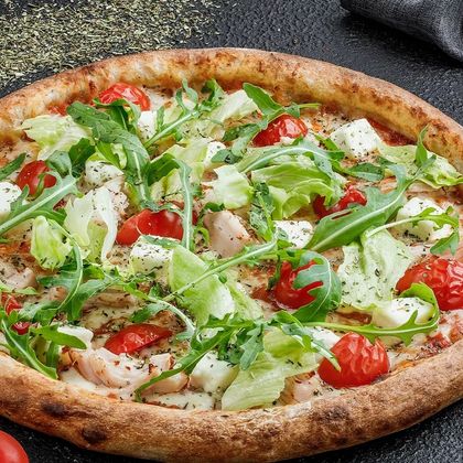 ПИЦЦА С ИНДЮШКОЙ И ФЕЛАТОЙ