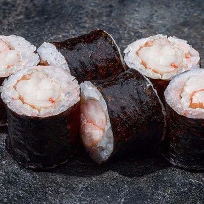 Маки с креветкой
