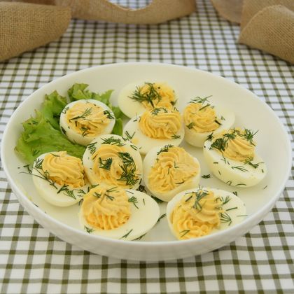 Яйца фаршированные 1 порц (1/2 яйца)