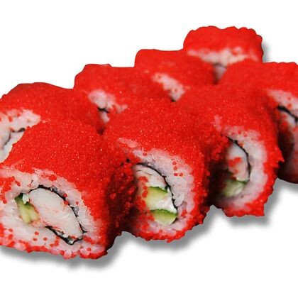 Ролл «Калифорния» с снежным крабом