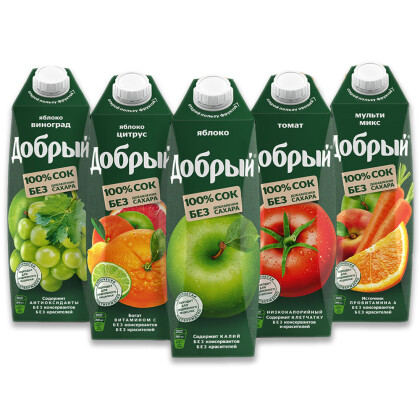 Сок "Добрый" 1 л