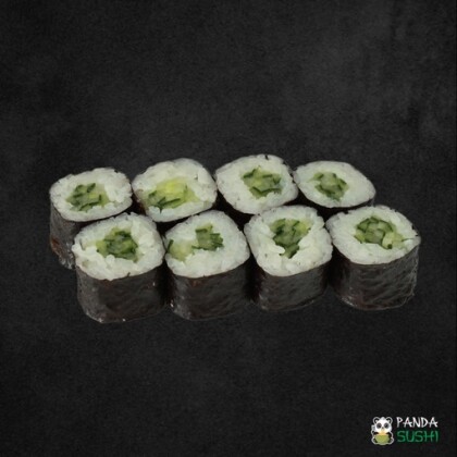 Мини роллы с огурцом