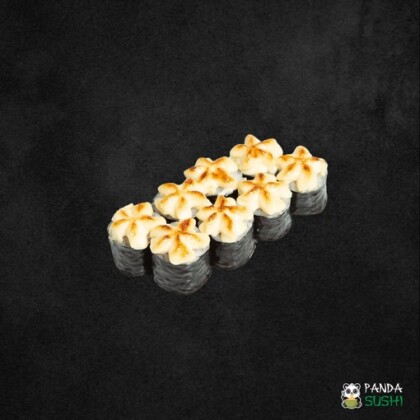 Запеченные мини роллы с креветкой