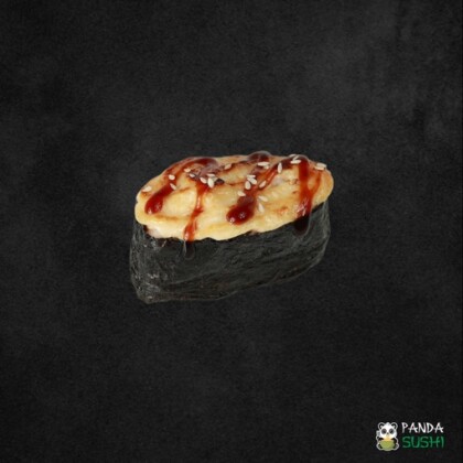 Гункан запеченный с лососем