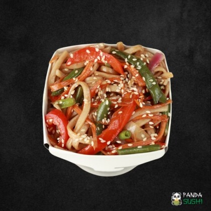 Пшеничная лапша ВОК с овощами