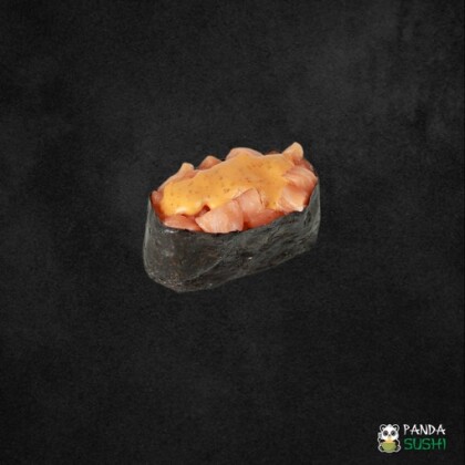 Гункан острый с лососем